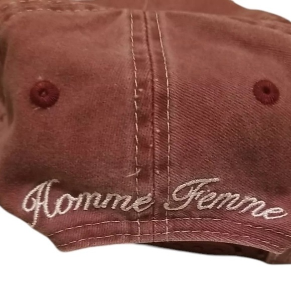 Playboy‎ Homme Femme Streetwear Maroon Dad Hat OS - Picture 3 of 4